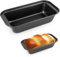 EAPMGQR 2 moldes de acero inoxidable para panadería, forma de caja pequeña, molde para tartas, molde rectangular, molde para pan
