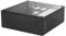 Kznifmk A01 Aluminum Mini-ITX HTPC Desktop Computer Chassis Black Tempered Glass HTPC Mini ITX DIY PC Cases