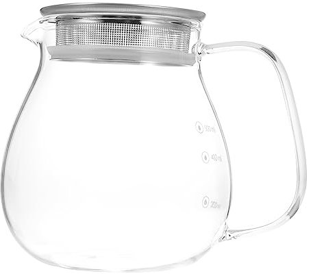 Alipis Cafetera Manual De Vidrio Hogar Cafetera Báscula Para Espresso Jarra De Cafe Para Vertido