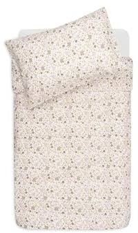 Jollein Kinderbettwäsche – Flower Fairies – 100x140cm – 100% Baumwolle – OEKO-TEX Zertifiziert – Babybettwäsche mit Kissenbezug – Bettwäsche Set