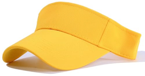 Tiakay Unisex Visoren Cap Schirmmütze für Tennis & Golf – Leichte Sonnenblende mit UV-Schutz, Ideal für Damen und Herren im Sommer