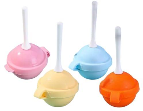 Moules à Sucettes en Silicone, Moules à Sucettes Glacées Multicolores, Réutilisables moule a glace, Faciles à démouler pour Faire Chocolat Ices Cube