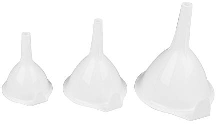 Fox Run, 4.75 x 6 x 9.5 inches, White Plastic Funnel