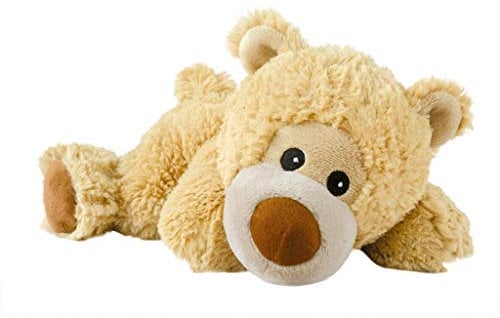 Warmies® Wärmekissen/Stofftier Liegender Bär Hirse Lavendelfüllung 35cm 700g (exklusives Warmies-Design für Greenlife Value)