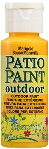 DecoArt Outdoor Acylic Paint, Acrylic, Marigold, 59 ml (Pack of 1)