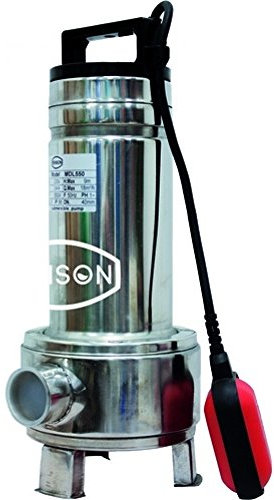POMPE DE RELEVAGE 230V 0,55KW INOX EAUX CHARGEES RENSON