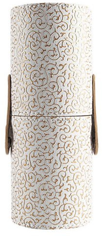 Étui de voyage - Boîte de rangement pour pinceaux de maquillage, stylos, cosmétiques - En cuir synthétique