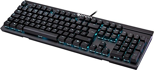 BigBen Nacon PC Gaming Keyboard CL-700OMDE kompatibel Windows 7/8/ 10 [Beleuchtung Mehrfarbig 16,7 Mio. Farben, Macrotasten, Multimedi