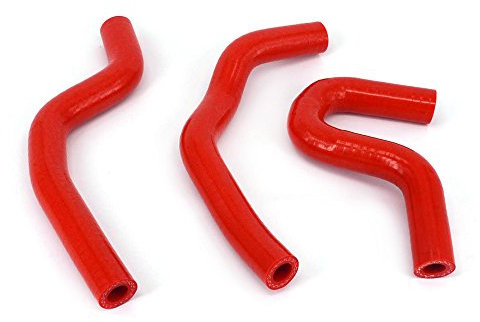 Kit de mangueras de refrigerante para radiador de Silicona Reforzada Xin para Motocicleta Honda CR80R 98-02 CR85R 03-07 CR85R Expert 03-07 CR80R 1998-2002 CR85R 03-07 CR85R Expert 03-07