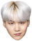 empireposter Bangtan Boys BTS - Suga - Papp Maske aus hochwertigem Glanzkarton mit Augenlöchern, Gummiband - Größe ca. 30x21 cm - Prominentenmaske, Funmaske