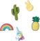 Crocs Jibbitz-Schuhanstecker 5er-Set | Individualisieren Sie Ihre Crocs mit Jibbitz Fun Trend One-Size