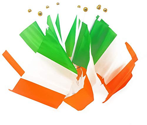 WS UK Mini Handheld Flags with Waving Sticks [Ireland]