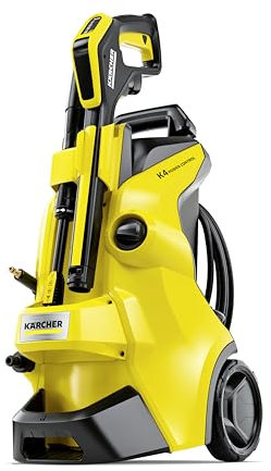 Kärcher - K 4 Power Control - Max 1900 PSI - Electric Power Induction Pressure Washer - with Vario & DirtBlaster Spray Wands - 1.5 GPM