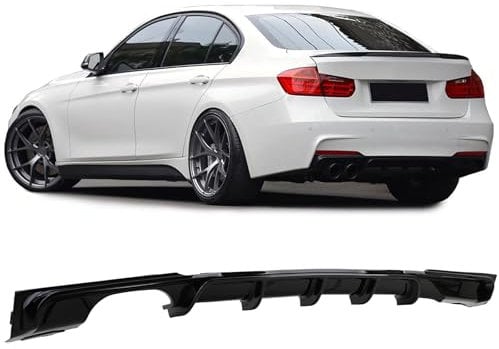 Heckdiffusor Performance Schwarz Glanz passt für BMW F30 F31 320 325 328 330 335