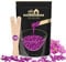 Lifestance Violet 450g Wax Beads, Coarse Hair Removal Formula, Hard Wax Beads for Brazilian Bikini - Legs - Underarm- Private Part, Waxing Beads with 10 Applicators for Wax Warmers