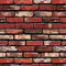 Ohmywor Brick Wallpaper - Self Adhesive Peel and Stick Rust Red Brick Wallpaper - Waterproof Vinyl for Living Room & Bedroom - 45x600CM