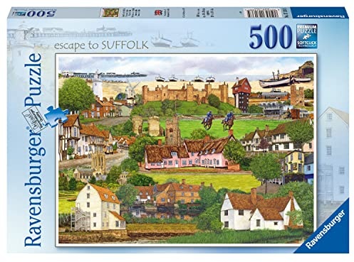 Ravensburger Escape to Suffolk Puzzle für Erwachsene und Kinder ab 10 Jahren, England, UK