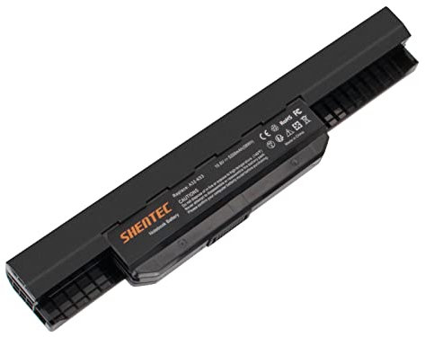 Shentec A32-K53 Batterie pour ASUS K53 K53E K53S X53 X53E X53S X53SC X53SV K53SD K53SJ K53SV K53T K53U X54 X54C X54H X54L A43S X44H A53 A53E A53S A54 A54C A41-K53 A42-K53 10.8V 5200mAh