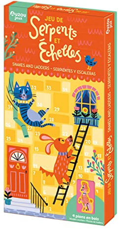 Auzou Editions Español XOU-9515603 Snakes and Ladders