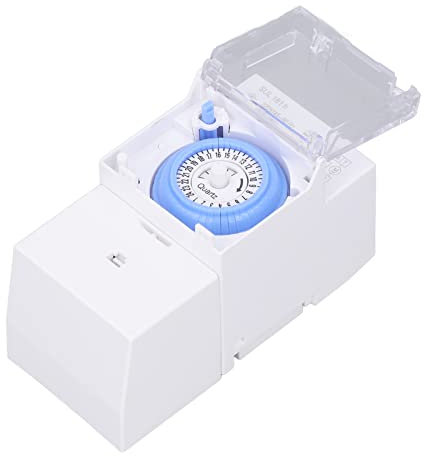 24 Hour Mechanical Timer Programmable Outdoor Waterproof 24h Time Switch AC230V