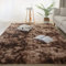 Jyswx Shaggy Teppich für Wohnzimmer – Moderne Langflor Teppiche Schlafzimmer Waschbar – Hochflor Flauschig Teppich für Wohnzimmer, Schlafzimmer, Schlafsaal, Farbe: Tiedye Kaffee, Größe:200x250 cm