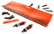 Integy RC-Modell-Schneepflug-Set, Legierung, gefräst, 400 mm, für Losi 1/10 Lasernut U4 4WD Brushless RTR