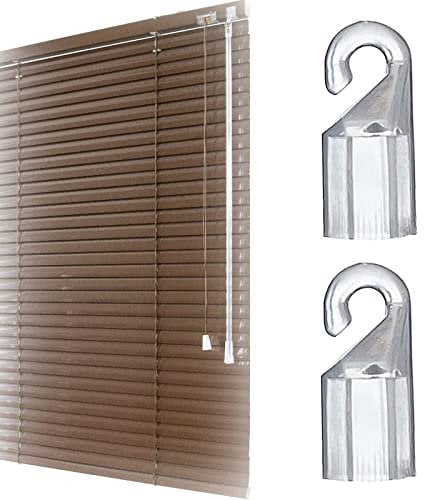 2PCS Venetian Blind Wand/Rod Hook, Vertical Window Blinds Accessories, White Spare Parts for Wand/Rod (Size M)