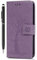 for Samsung Galaxy A05S Case Wallet Premium Flip Phone Case Shockproof PU Leather Owl Tree Embossed Magnet Cover for Samsung Galaxy A05S with Kickstand Card Holder & 1 Touch Pen, Light Purple