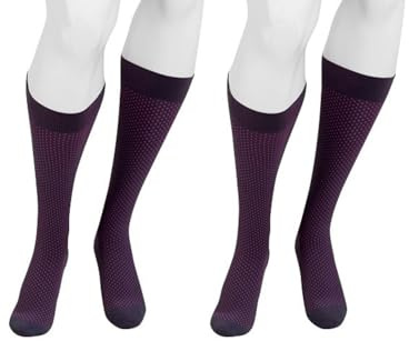 Compressana LIFESTYLE VIBE - Wadenstrümpfe Doppelpack - hohe Stützwirkung mit ca. 15-20 mmHg - compression support für Freizeit, Reise, Sport & Beruf - 2 Paar