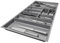 SO-BOX 3 Besteckkasten Breite 89,1 cm, Tiefe 47,3 cm mit silbergrauer Kanvas-Struktur für 100er Schubladen von Nobilia ab August 2012 und weitere Küchen
