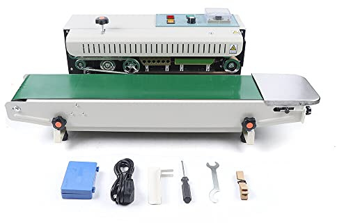 Macchina automatica di sigillatura continua FR-900 Length Unconstrained Sigillatrice Impostazione Saldatrice stagnola Orizzontale Continuo Sacchetto di Plastica Sigillatura Macchina