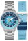 Spinnaker Dumas GMT Automatikuhr für Herren, 43 mm, mit massivem Edelstahlarmband SP-5119, ozeanblau, Armband