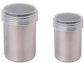 2PCS Flour Shaker Tables, Frostbite Shaker, Powder Shaker, Practical Kitchen Supplies Chocolate Shaker, Used for Powder Screening