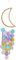 BESPORTBLE Windspiele Windsack Sonne Retro Windspinner Solar- World swelter gartendeko rostoptik Muschelwindspiel balkonerde entzückendes Windspiel hängende Verzierung Holz Colorful