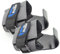 Sportech Italia - Ganci Palestra imbottiti, Hand Grip sollevamento pesi Versa Grip Allenamento Potenziamento Muscolare Uomo Donna Body Building Fitness (Grey)