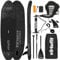 VirtuFit Supboard Cruiser 305 – Aufblasbares SUP-Board – 305 x 76 x 15 cm – Inkl. Kajaksitz, Pumpe, Paddel & Zubehör – Stabil & belastbar bis 180 kg