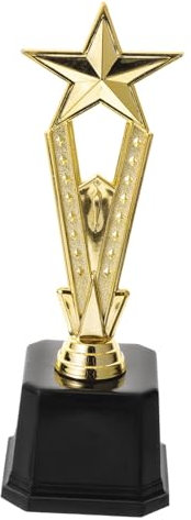 TOYANDONA 1stück Trophäenbecher Für Mädchen Fünfzackige Auszeichnung Für Party Und Wettbewerbsfeiern Und Langlebiges Spielzeug Für Schule Sport Und Zeremonien