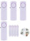 4 Pack Door and Window Alarms for Home Security, Wireless Door Alarm Sensor Kit for Kids Safety Door Sensor Alarm, Loud 120dB Magnetic Window Alarms for Security in Home, Office, Dorm, Garage