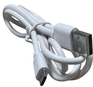 PEPWE Câble de charge USB vers micro USB de type C de remplacement pour liseuses et tablettes Scribes Blanc 1 m