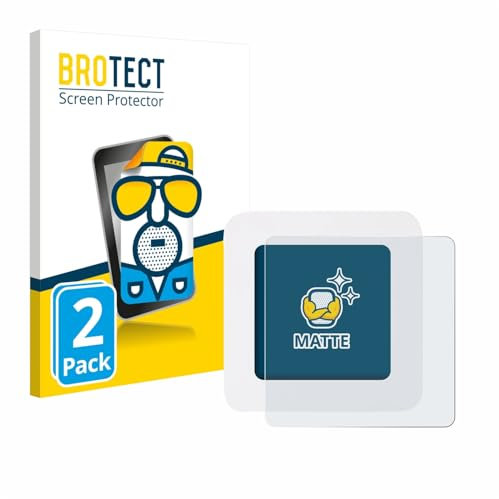 brotect Screen Protector Anti-Glare compatible with Xiaomi Mi Temperature and Humidity Monitor 2 (2 Pack) Screen Protector Matte, Protection Film