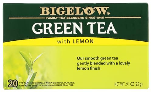 Bigelow Tea Green Tea with Lemon, 20 ct