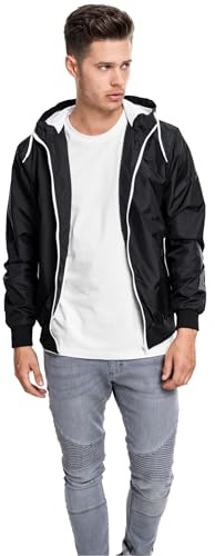 Urban Classics Herren Contrast Windrunner