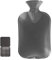 Fashy 6440 21 Wärmflasche ~ Thermoplast- Wärmeflasche Halblamelle, geruchsneutral, recyclingfähig, robust und langlebig, fugenloser, schmaler Flaschenhals ~ 2,0 Liter, anthrazit