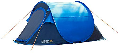 Regatta Zwei Mann Malawi Outdoor Pop Einheitsgröße Oxford Blue/Seal Grey