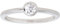 XENOX XS7279 Damen Ring Silver Circle Sterling-Silber 925 Silber weiß Zirkonia 17,2 mm Größe 54
