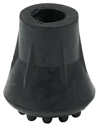 Lifeswonderful® - Gummi-Schutzkappen für Wanderstöcke - mit Noppen - glockenförmig - 12 mm (1/2“) - 4 Stück
