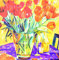 Germanposters Christian Sommer Sommergruss III Poster Kunstdruck Bild 98x98cm