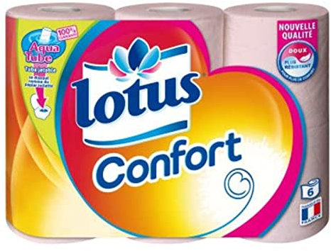 Lotus Papier toilette Aqua Tube - Les 6 rouleaux