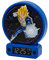Teknofun - Licence Officiel Dragon Ball Z - Réveil Lumineux Vegeta - Piles 3xAAA Non Incluses ou DC 5V Micro USB - Bleu - Fonctionne 3 x AAA / secteur - Câble USB (inclus) -Dès 6 ans - 811350