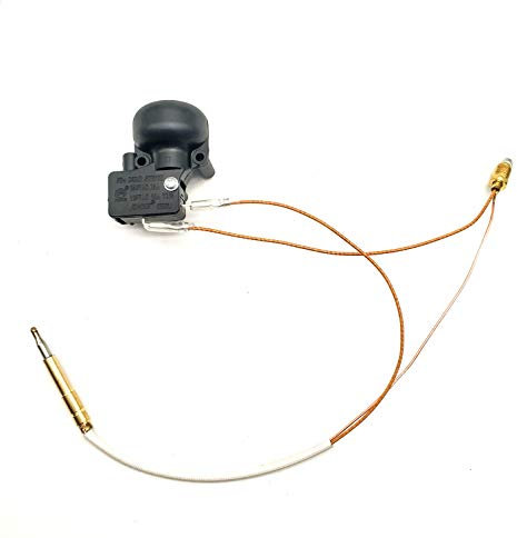 MENSI Kit de sécurité pour chauffage de terrasse au gaz propane avec thermocoupleur et interrupteur de vidage